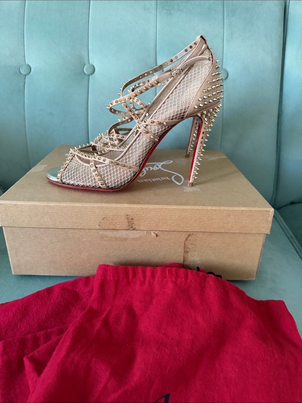 Christian Louboutin 100 Rete mini/kid/specc